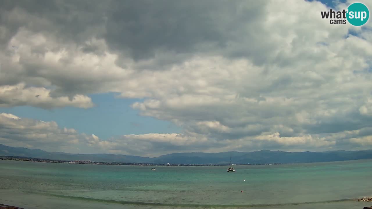 Webcam Cagliari Windsurf Club – Spiaggia del Poetto in diretta