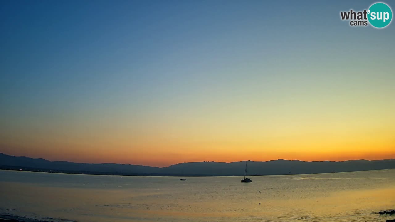 Webcam Cagliari Windsurf Club – Plage du Poetto en direct