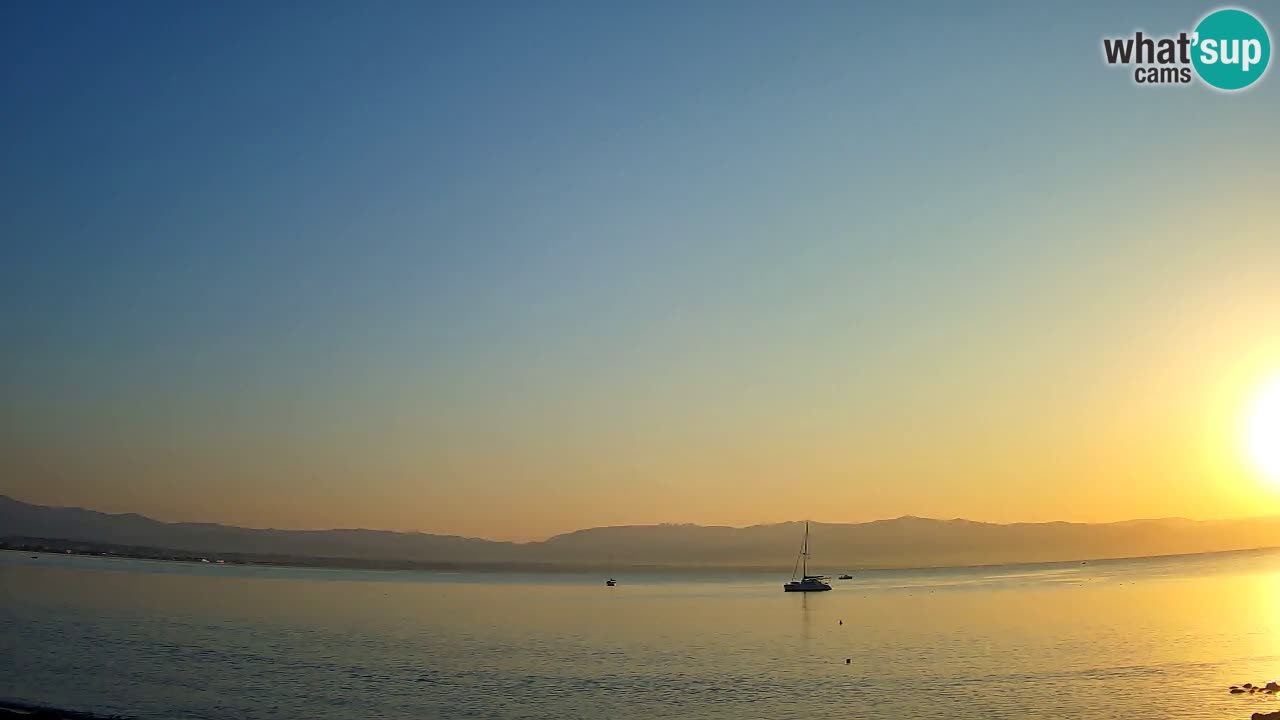 Webcam Cagliari Windsurf Club – Plage du Poetto en direct