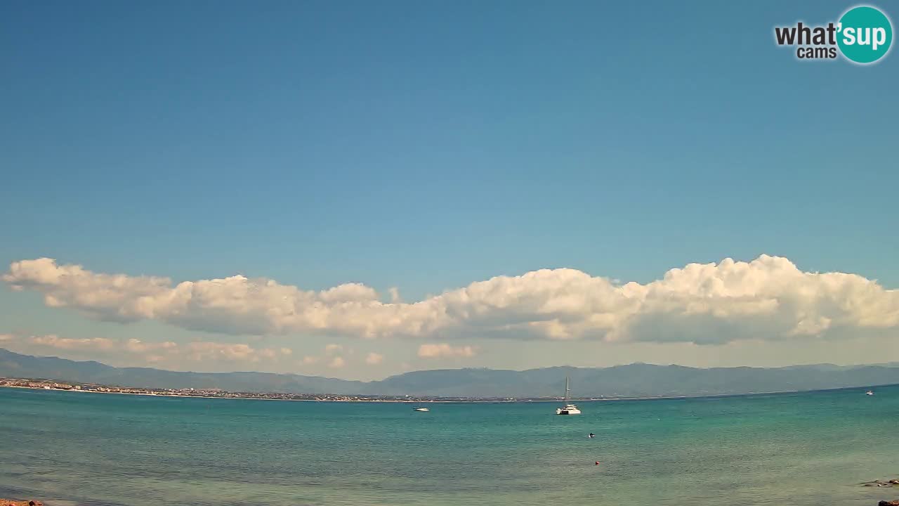 Web kamera Cagliari Windsurf Club – Poetto plaža uživo