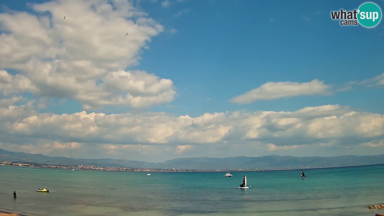 Webcam Cagliari Windsurf Club – Live from Poetto Beach