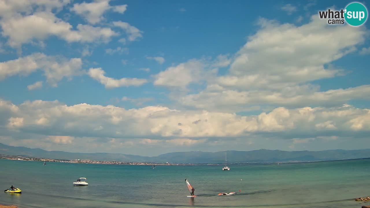 Webcam Cagliari Windsurf Club – Live from Poetto Beach