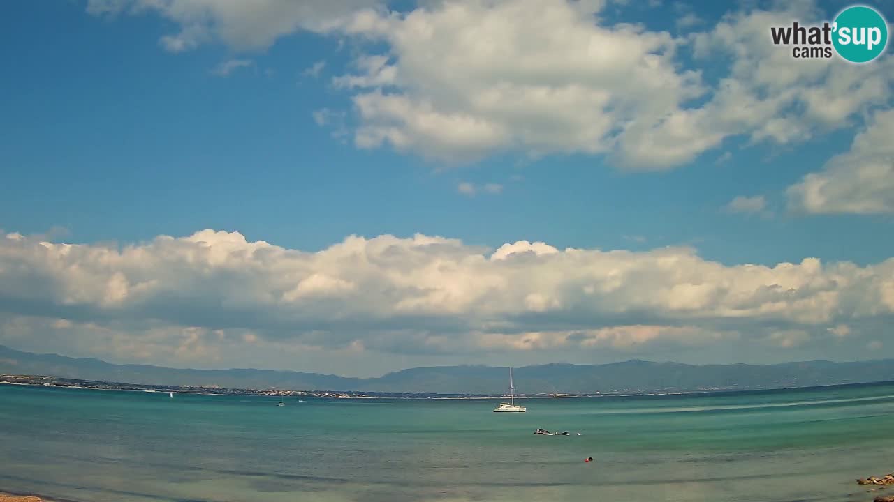 Webcam Cagliari Windsurf Club – Spiaggia del Poetto in diretta