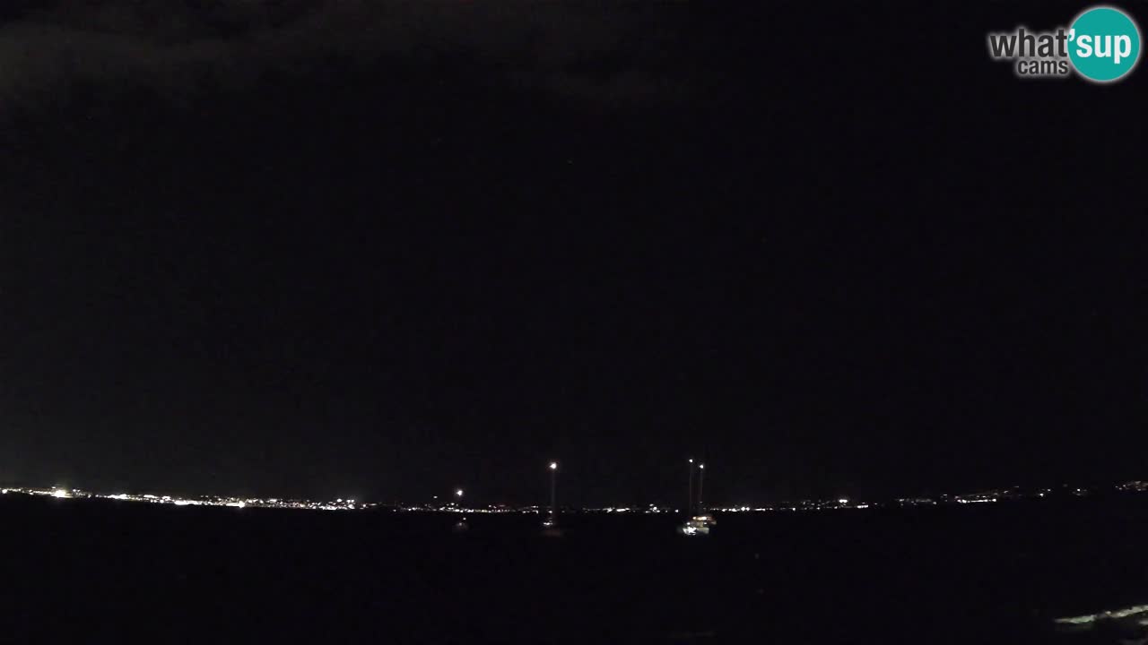 Webcam Cagliari Windsurf Club – Plage du Poetto en direct