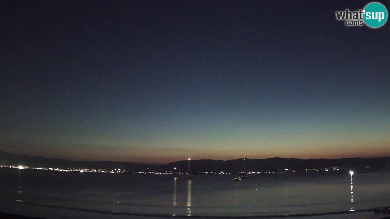 Webcam Cagliari Windsurf Club – Spiaggia del Poetto in diretta