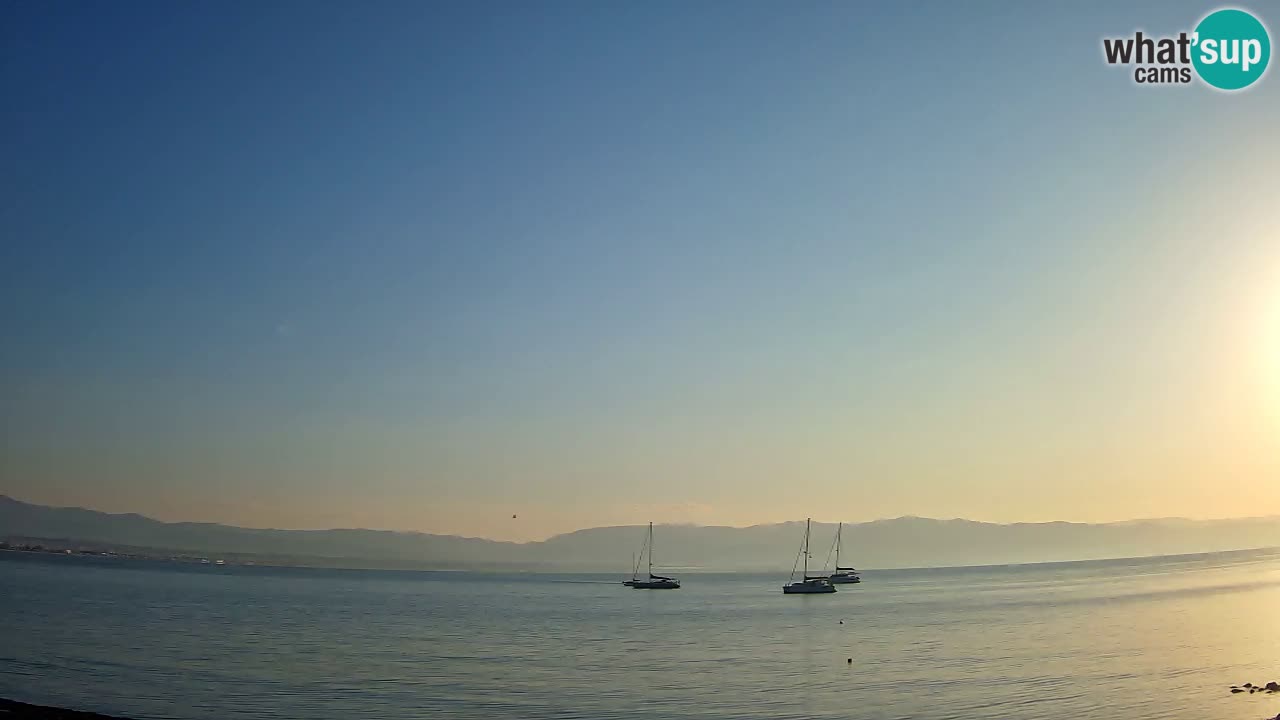 Webcam Cagliari Windsurf Club – Spiaggia del Poetto in diretta