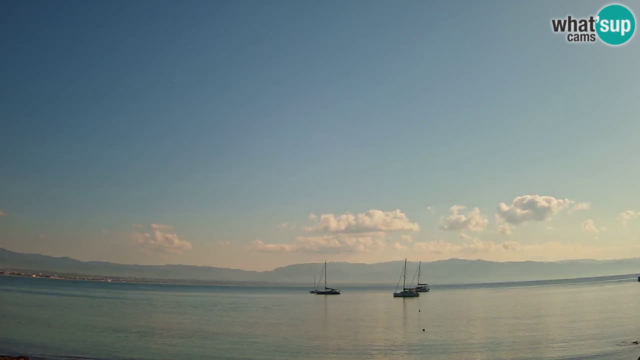 Webcam Cagliari Windsurf Club – Spiaggia del Poetto in diretta