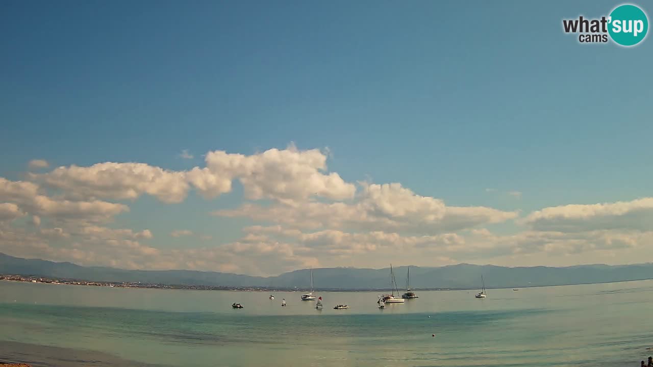 Web kamera Cagliari Windsurf Club – Poetto plaža uživo