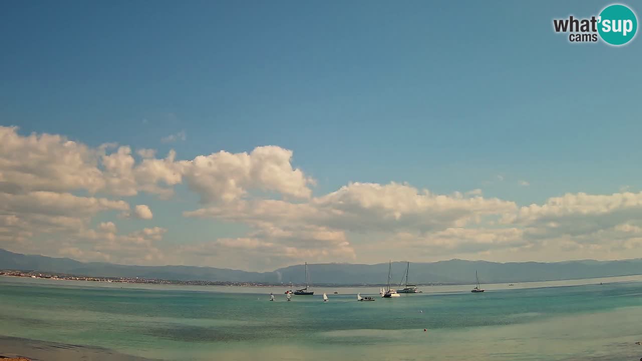 Webcam Cagliari Windsurf Club – Spiaggia del Poetto in diretta