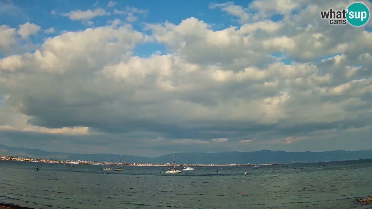 Webcam Cagliari Windsurf Club – Plage du Poetto en direct