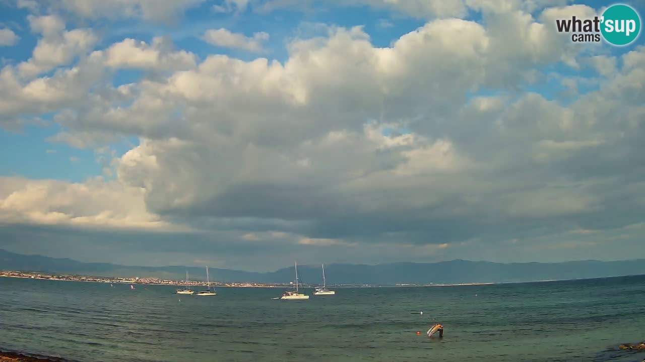 Webcam Cagliari Windsurf Club – Spiaggia del Poetto in diretta
