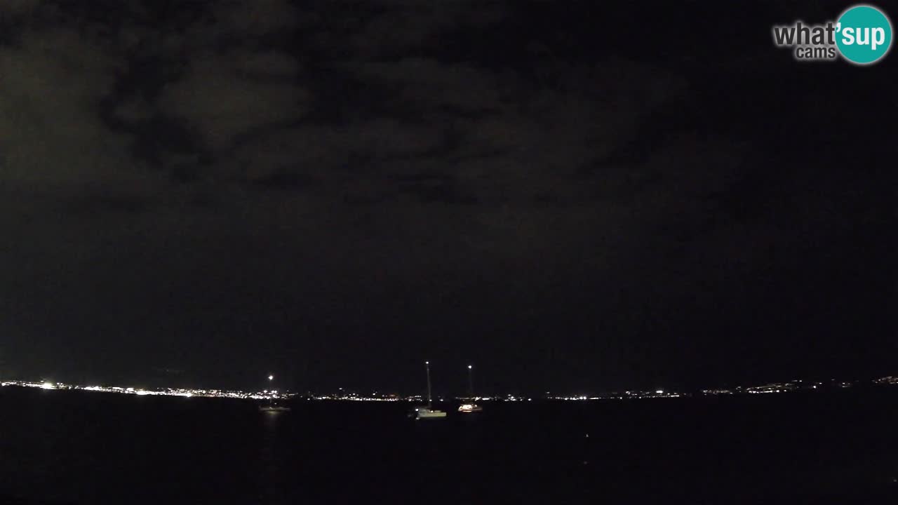 Webcam Cagliari Windsurf Club – Spiaggia del Poetto in diretta