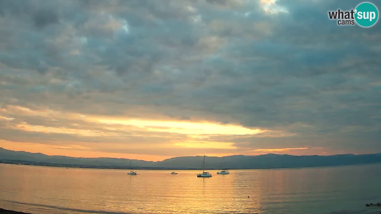 Webcam Cagliari Windsurf Club – Spiaggia del Poetto in diretta