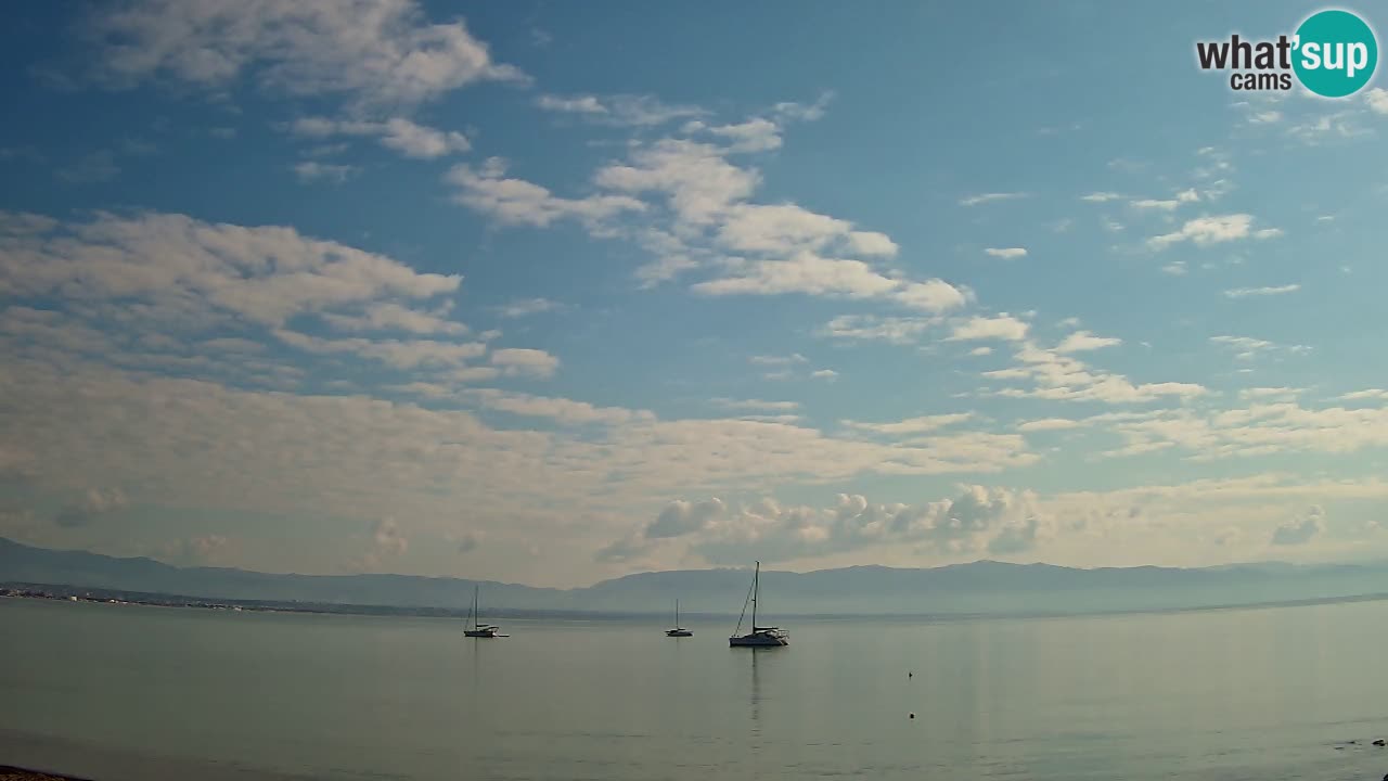 Webcam Cagliari Windsurf Club – Plage du Poetto en direct
