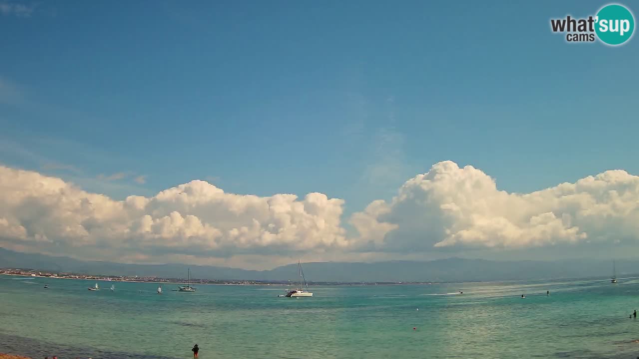 Web kamera Cagliari Windsurf Club – Poetto plaža uživo