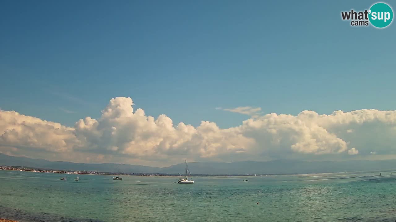Web kamera Cagliari Windsurf Club – Poetto plaža uživo
