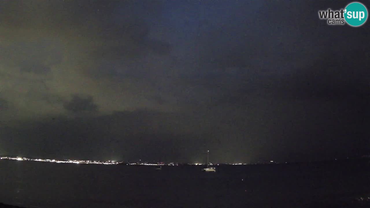 Webcam Cagliari Windsurf Club – Playa del Poetto en directo