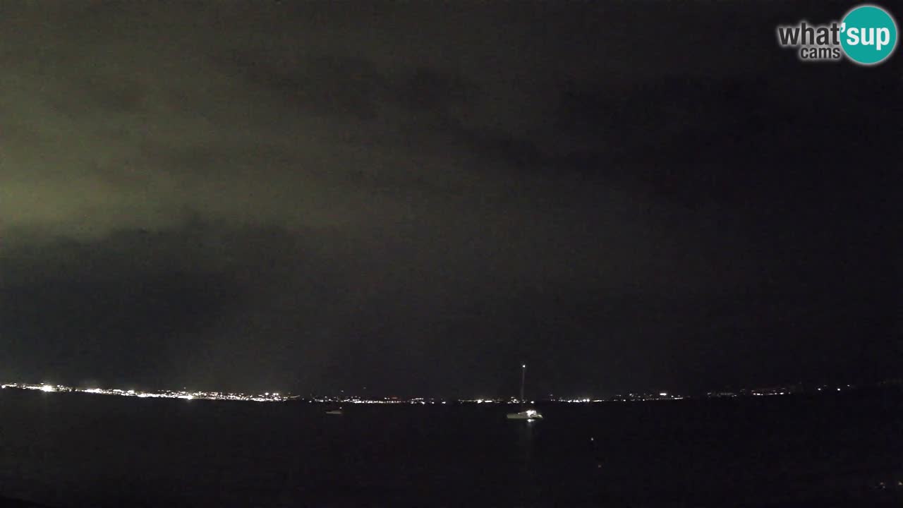 Webcam Cagliari Windsurf Club – Playa del Poetto en directo