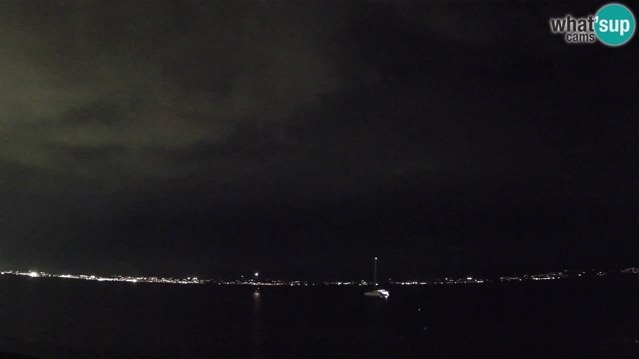 Webcam Cagliari Windsurf Club – Playa del Poetto en directo