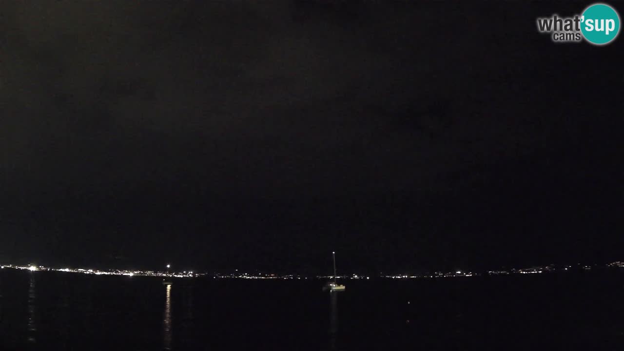 Webcam Cagliari Windsurf Club – Playa del Poetto en directo