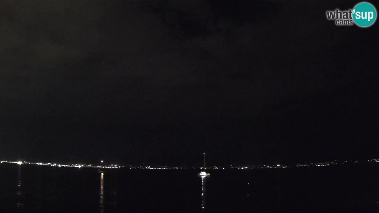 Web kamera Cagliari Windsurf Club – Poetto plaža uživo