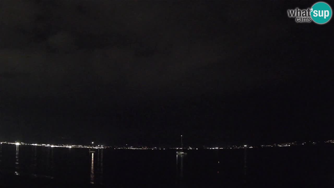 Webcam Cagliari Windsurf Club – Playa del Poetto en directo