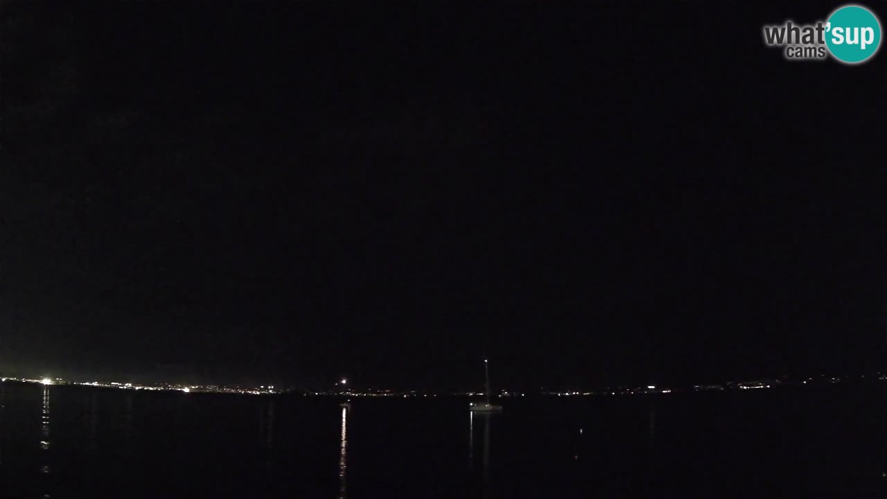 Webcam Cagliari Windsurf Club – Playa del Poetto en directo