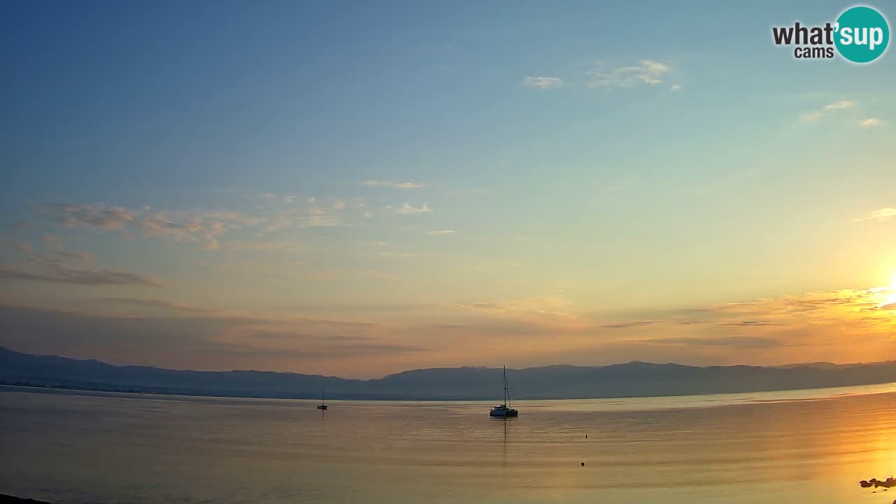 Webcam Cagliari Windsurf Club – Playa del Poetto en directo