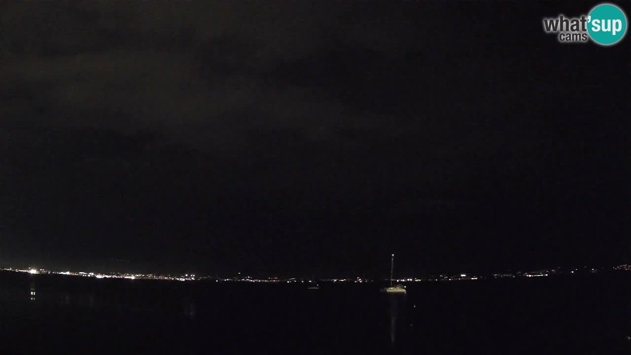 Webcam Cagliari Windsurf Club – Playa del Poetto en directo