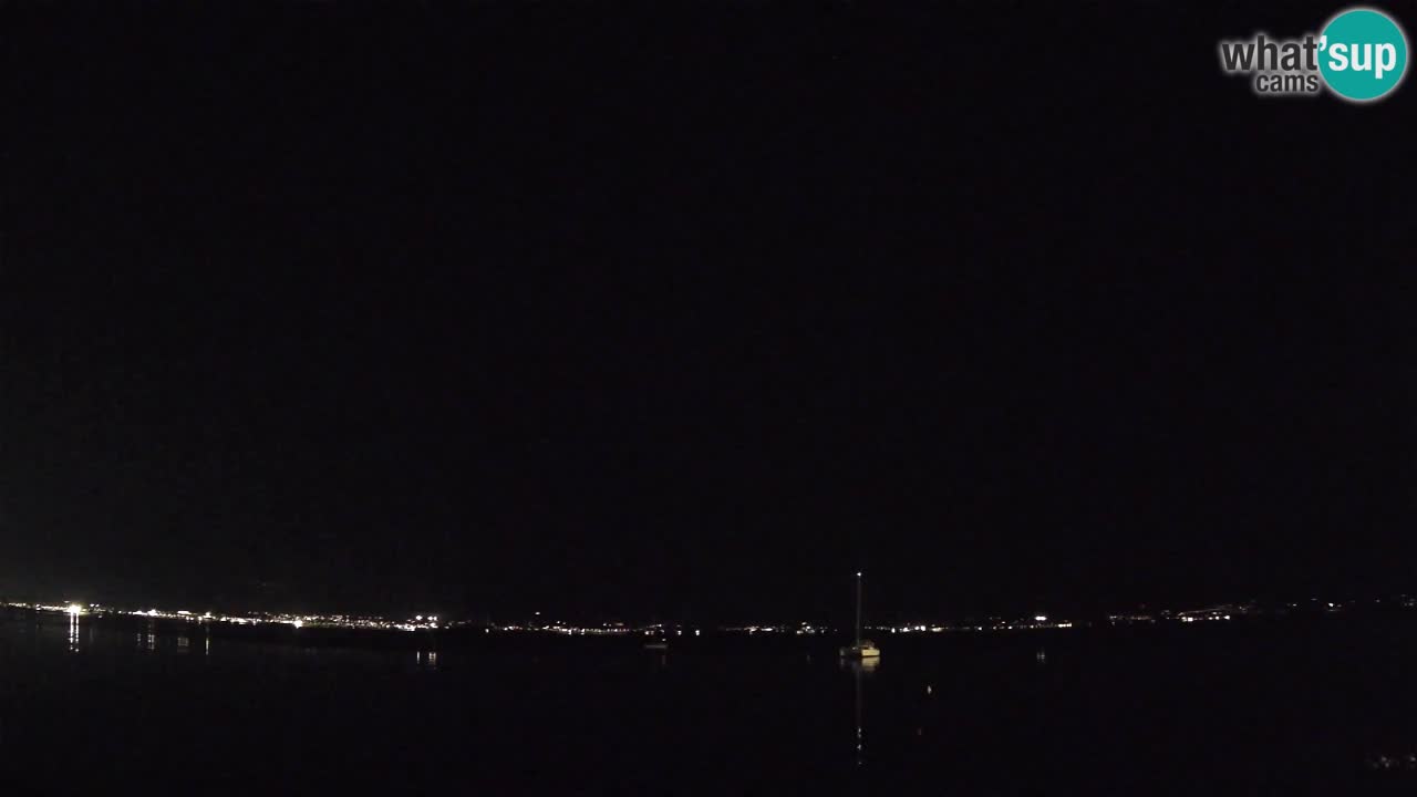 Webcam Cagliari Windsurf Club – Plage du Poetto en direct