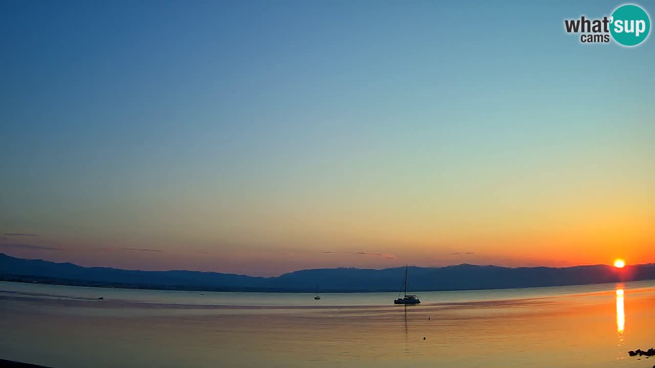 Webcam Cagliari Windsurf Club – Plage du Poetto en direct