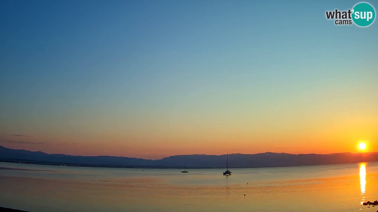 Webcam Cagliari Windsurf Club – Plage du Poetto en direct