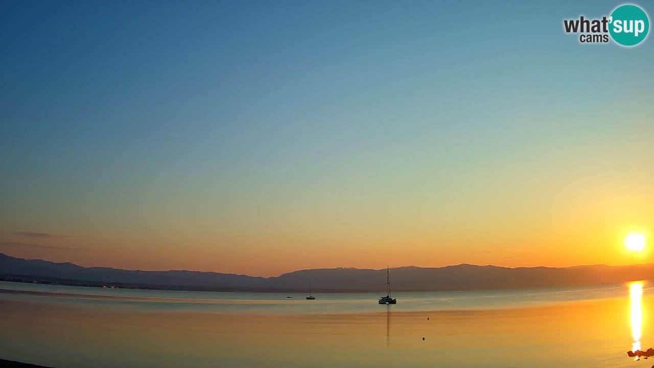 Webcam Cagliari Windsurf Club – Plage du Poetto en direct