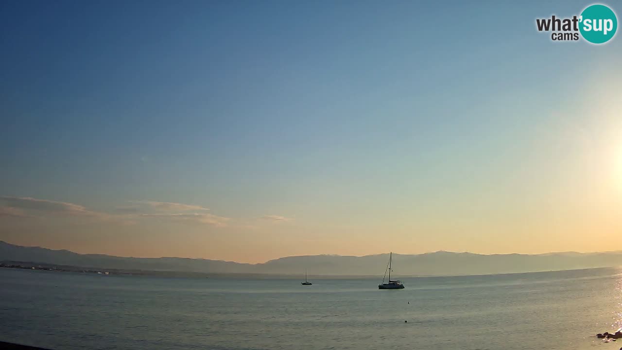 Webcam Cagliari Windsurf Club – Spiaggia del Poetto in diretta