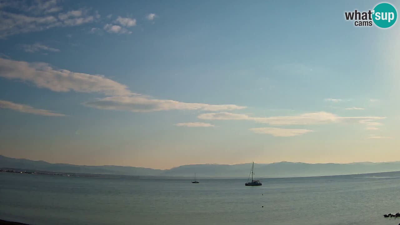 Webcam Cagliari Windsurf Club – Plage du Poetto en direct