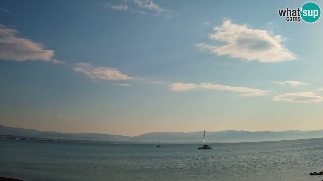 Webcam Cagliari Windsurf Club – Spiaggia del Poetto in diretta