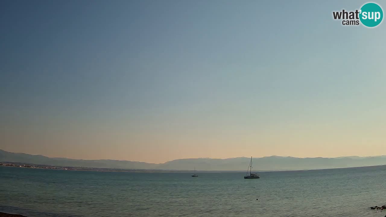 Webcam Cagliari Windsurf Club – Spiaggia del Poetto in diretta