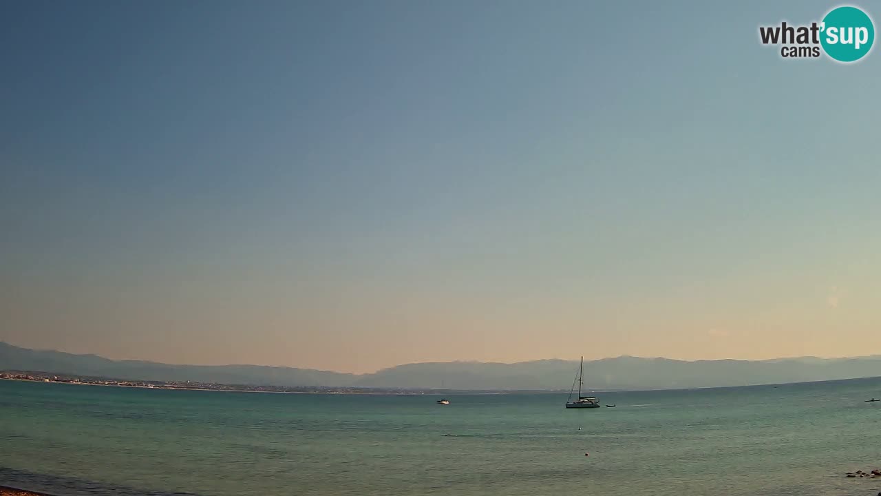 Webcam Cagliari Windsurf Club – Liveblick vom Poetto Strand