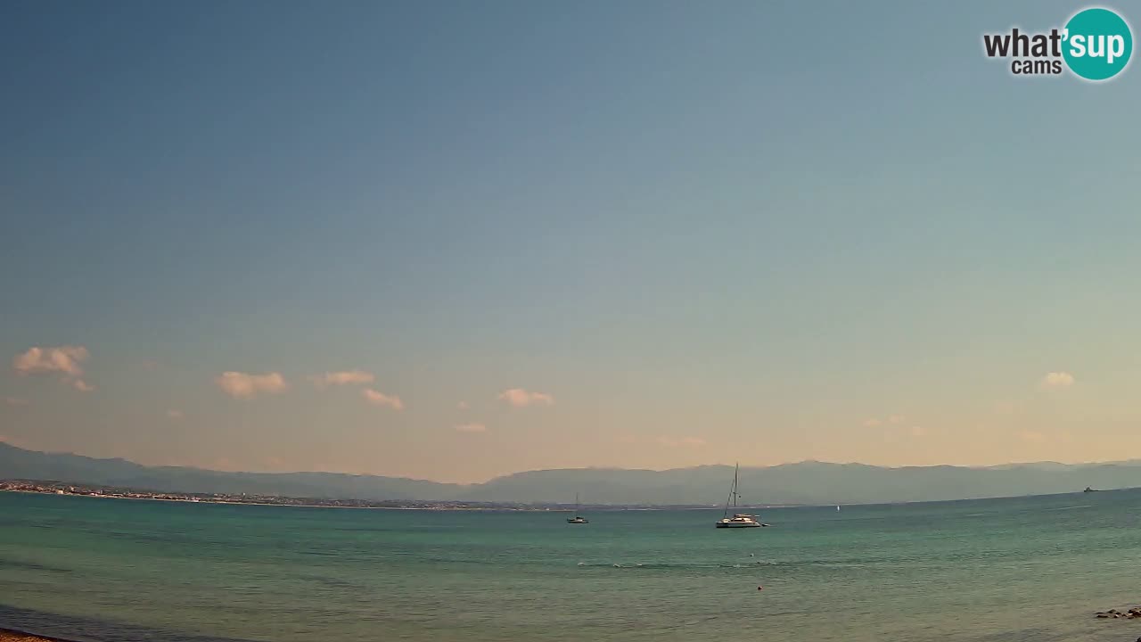Webcam Cagliari Windsurf Club – Liveblick vom Poetto Strand