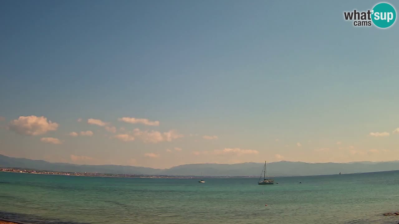 Webcam Cagliari Windsurf Club – Spiaggia del Poetto in diretta