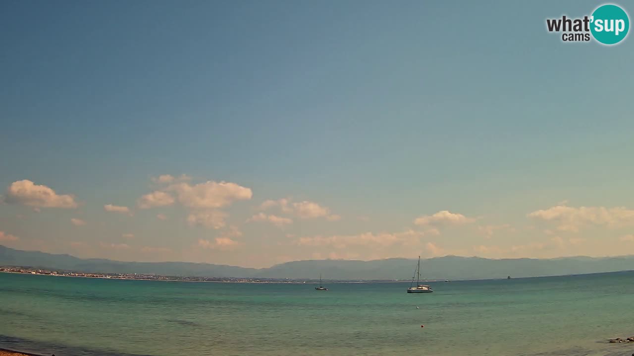 Webcam Cagliari Windsurf Club – Liveblick vom Poetto Strand