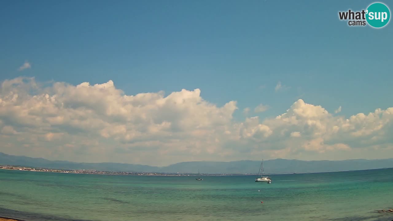 Webcam Cagliari Windsurf Club – Liveblick vom Poetto Strand