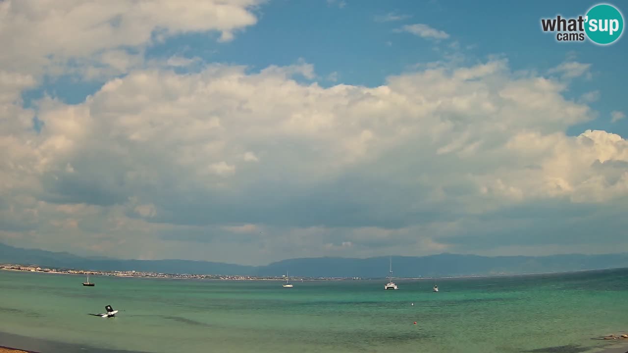 Webcam Cagliari Windsurf Club – Liveblick vom Poetto Strand