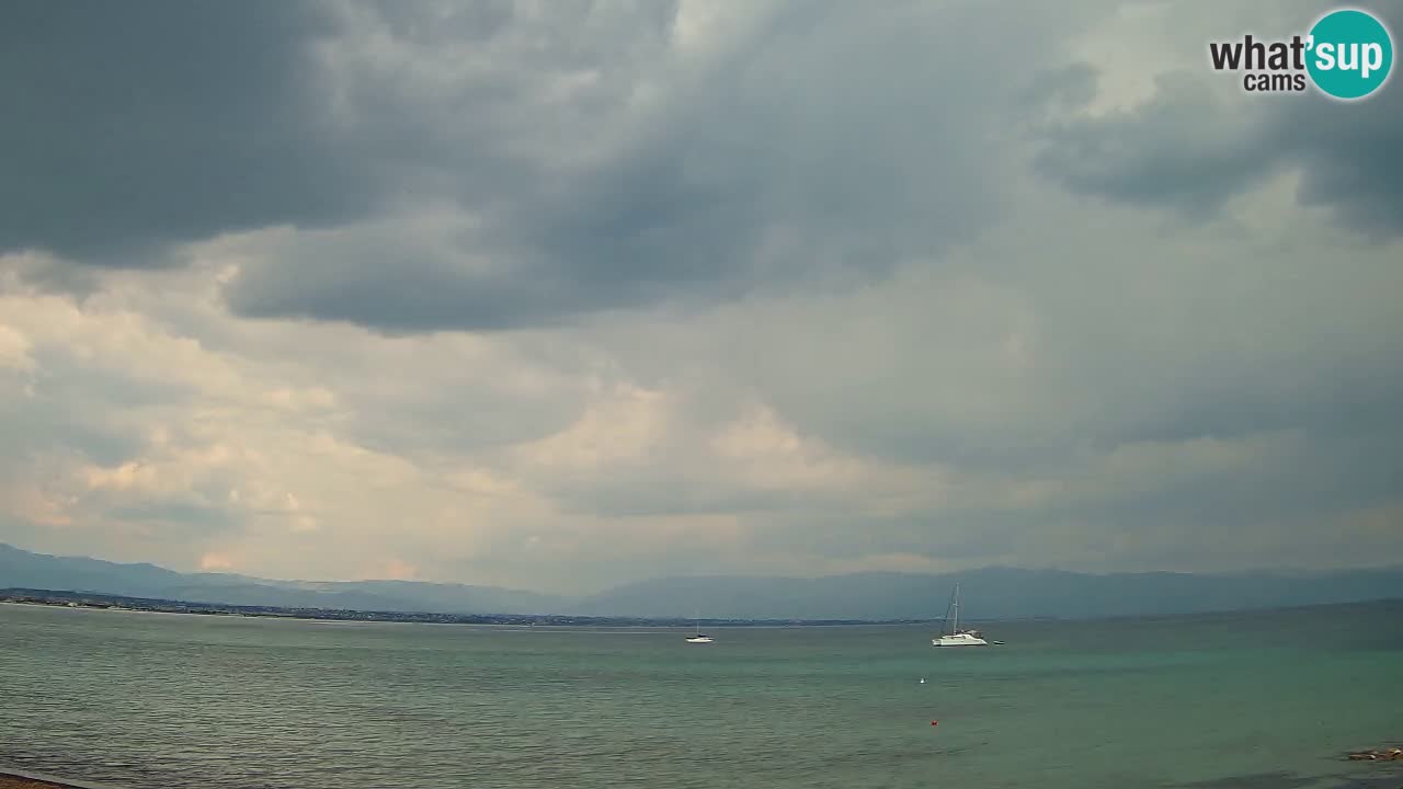 Webcam Cagliari Windsurf Club – Playa del Poetto en directo