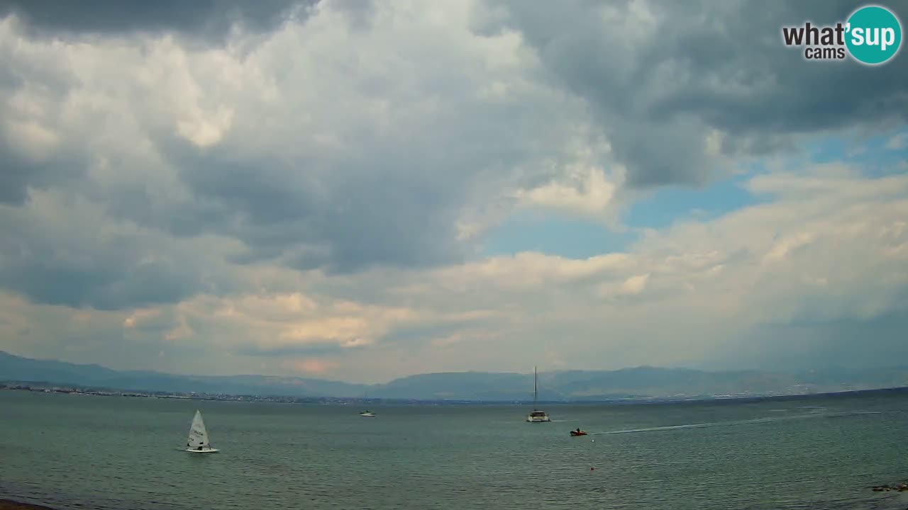 Web kamera Cagliari Windsurf Club – Poetto plaža uživo