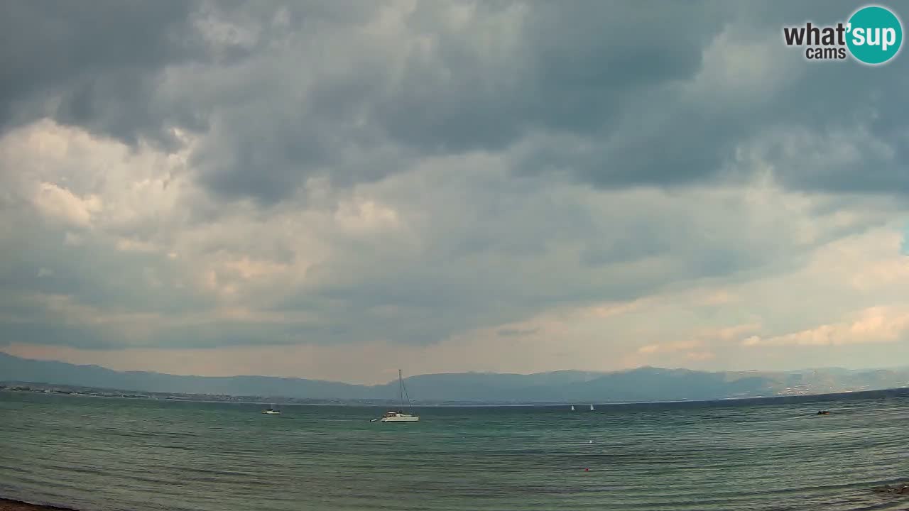 Webcam Cagliari Windsurf Club – Playa del Poetto en directo