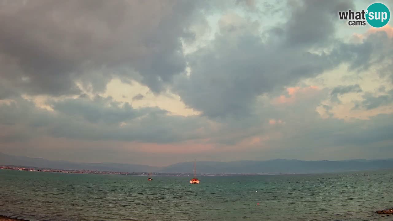 Webcam Cagliari Windsurf Club – Playa del Poetto en directo