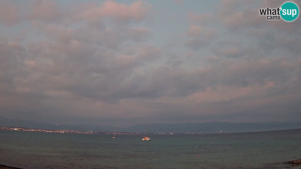 Web kamera Cagliari Windsurf Club – Poetto plaža uživo