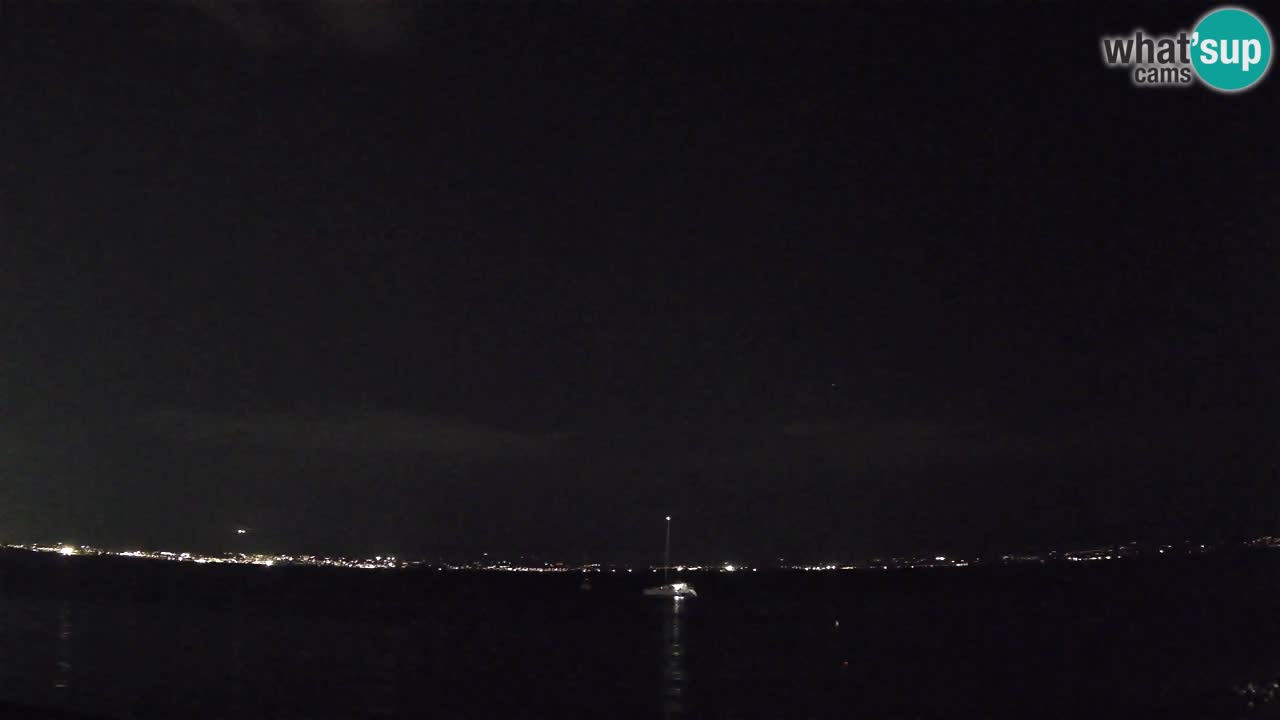 Web kamera Cagliari Windsurf Club – Poetto plaža uživo