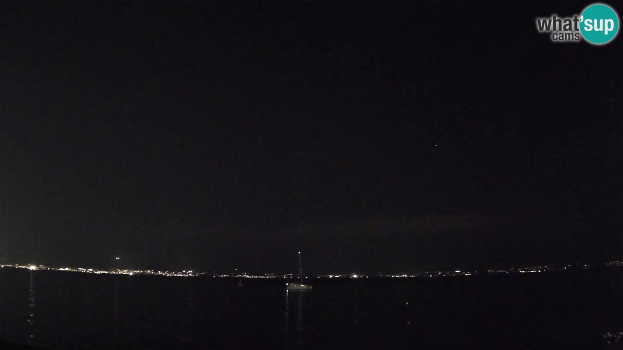 Webcam Cagliari Windsurf Club – Playa del Poetto en directo